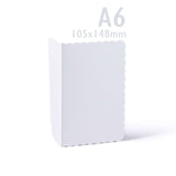 Weiße Karten und Kuverts mit Wellenrand – Packung