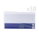 Linen Cards & Envelopes Packs White 155x155 mm + 145x145 mm