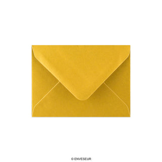 Metallic Goldener Briefumschlag 82x113 mm (C7)