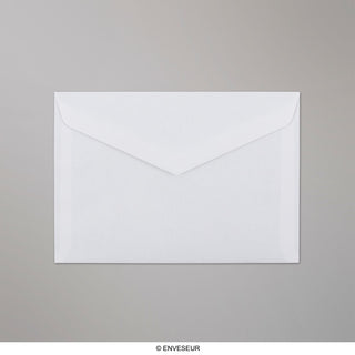 Weißer Briefumschlag 114x162 mm (C6)