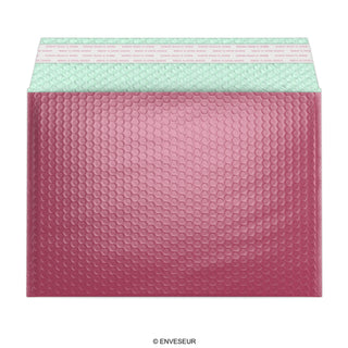 Metallisch-glänzende Luftpolster Versandtaschen