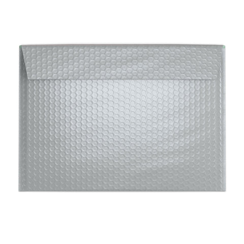 Metallic Finish Bubble Bag Mailers Silver 235 x 325 mm