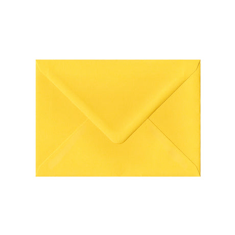Gelb Briefumschlag 133x184 mm