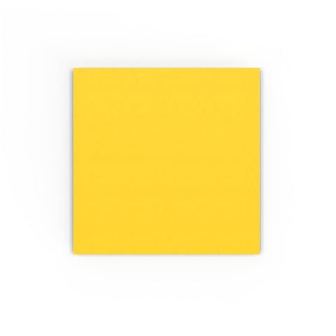 Mid Yellow Gummed V-Flap Envelope (140 x 140mm)