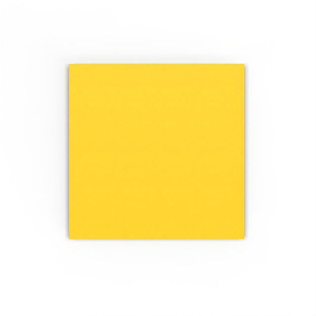 Mid Yellow Gummed V-Flap Envelope (140 x 140mm)