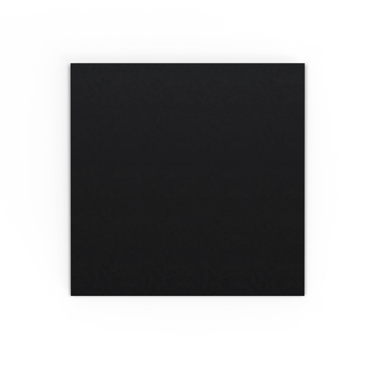 Schwarzes Kuvert mit V-Klappe 155×155 mm