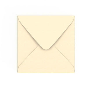 Magnolienfarbenes Kuvert 155x155 mm