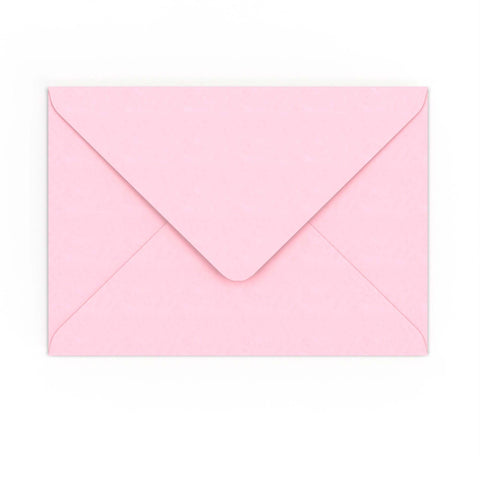 C5 Pale Pink Gummed V-Flap Envelope (162 x 229mm)