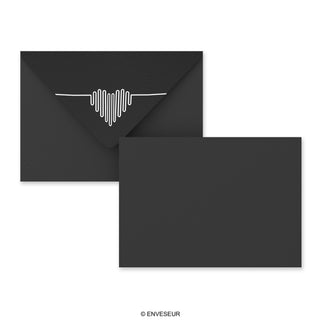 Valentinstag-Briefumschläge ”Herzschlag”