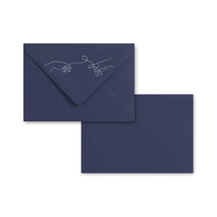 Wedding Envelopes (Destiny Design) Dark Blue 114 x 162 mm (C6)