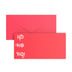 Christmas Envelopes HO HO HO Dark Red 110 x 220 mm (DL) Gummed