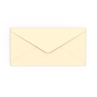 Magnolienfarbener Briefumschlag 110x220 mm (DL)