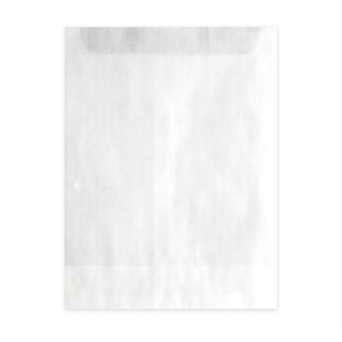 Glassine Bags Clear 125 x 102 mm