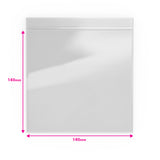 Transparente Druckverschlussbeutel