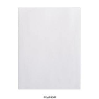 Voll-Weiße Papprückwandtasche 250x176 mm (B5) 450gr
