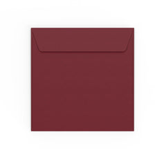 Burgundy envelopes Burgundy 155 x 155 mm Peel and Seal