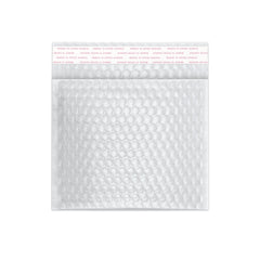 Metallic Finish Bubble Bag Mailers Translucent 165 x 165 mm