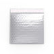 Metallic Finish Bubble Bag Mailers Silver 230 x 230 mm