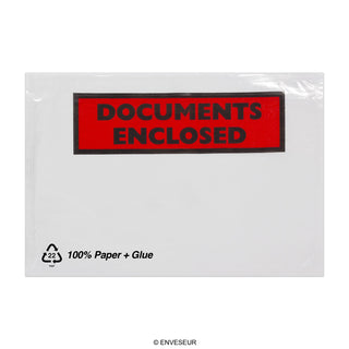 Dokumentenversandtaschen aus Papier - bedruckt