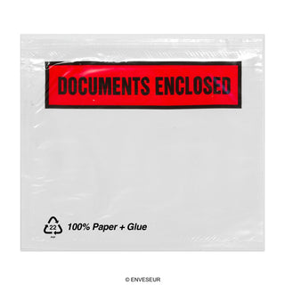 Dokumentenversandtaschen aus Papier - bedruckt