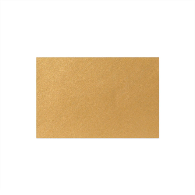 Pearlescent Envelopes Gold 62 x 94 mm Gummed