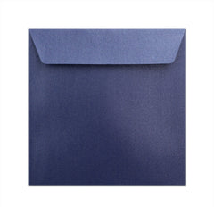 Pearlescent Envelopes Dark Blue 155 x 155 mm Peel and Seal