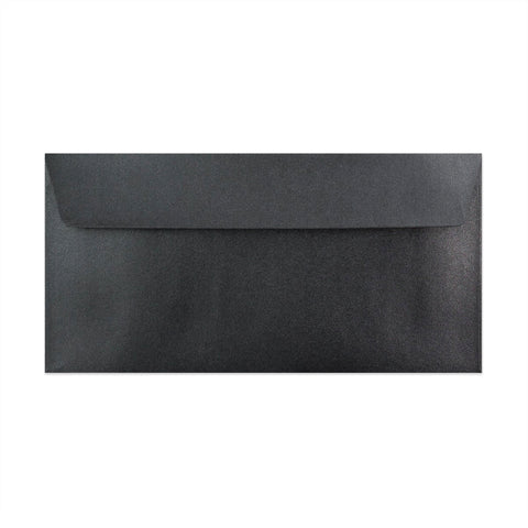 Pearlescent Envelopes Slate Grey 110 x 220 mm (DL) Peel and Seal