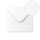 White Hammer Gummed V-Flap Envelope (155 x 155mm)