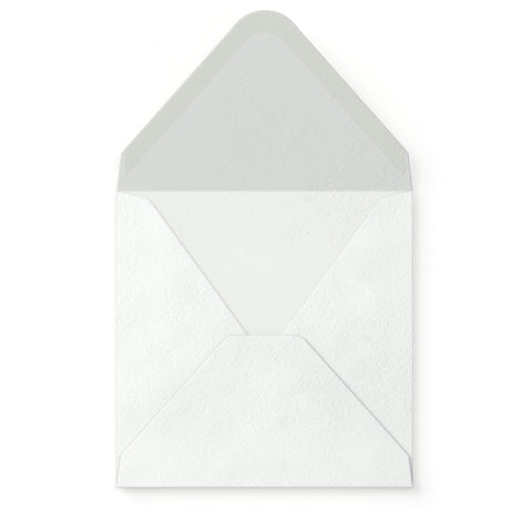 White Hammer Gummed V-Flap Envelope (155 x 155mm)