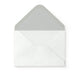 C6 White Hammer Gummed V-Flap Envelope (114 x 162mm)