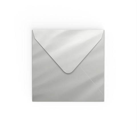 Mirror Finish Envelopes Silver 130 x 130 mm