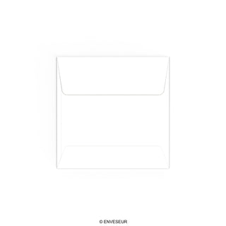 Weißer Briefumschlag 60x60 mm