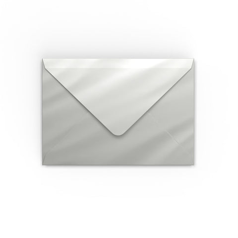 Mirror Finish Envelopes Silver 114 x 162 mm (C6)