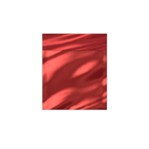 Metallic Finish Foil Bags Red 162 x 114 mm (C6)