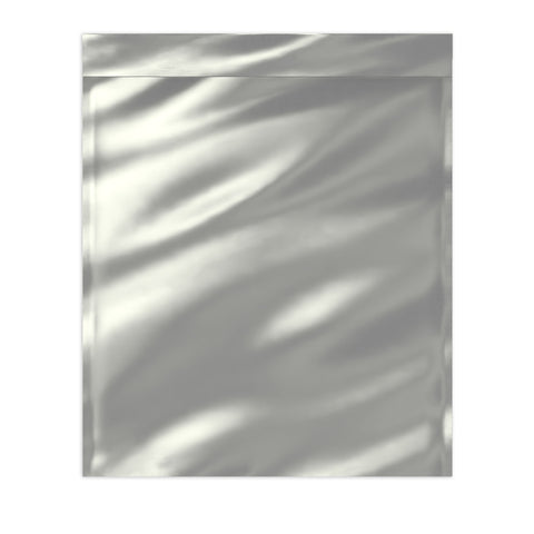 Metallic Finish Foil Bags Silver 324 x 254 mm