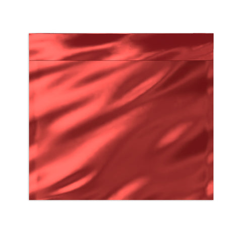 Metallic Finish Foil Bags Red 220 x 220 mm