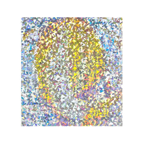 Holographic Finish Foil Bags Silver Holographic 220 x 220 mm