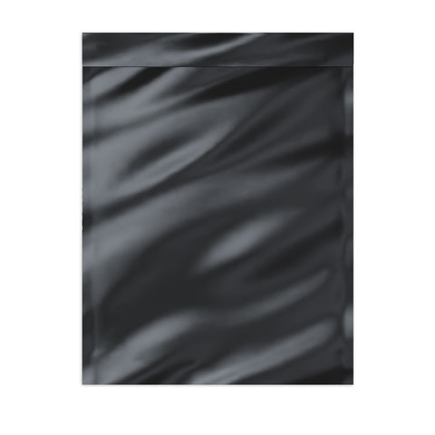 Metallic Finish Foil Bags Black 324 x 229 mm (C4)