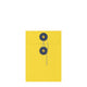 Coloured envelopes with string and washer closure Yellow + Navy Blue 162 x 114 mm (C6)