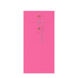 Farbige Kuverts mit Kordel- und Scheibenverschluss