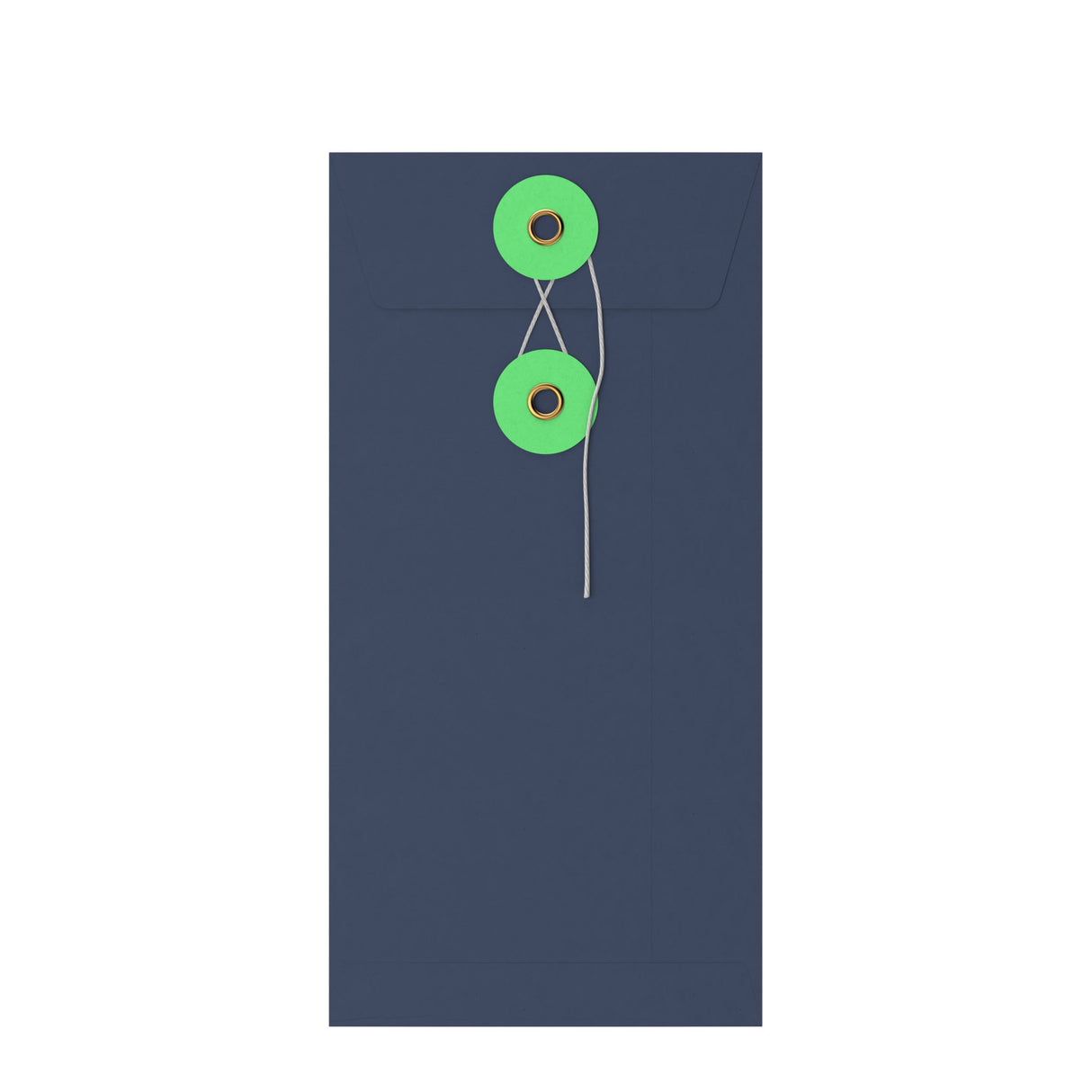 Farbige Kuverts mit Kordel- und Scheibenverschluss