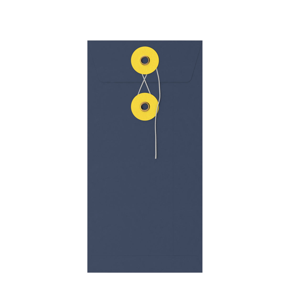 Farbige Kuverts mit Kordel- und Scheibenverschluss