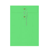 Farbige Kuverts mit Kordel- und Scheibenverschluss