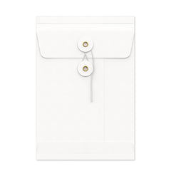 String & Washer Gusset Envelopes White 229 x 162 x 25 mm (C5)