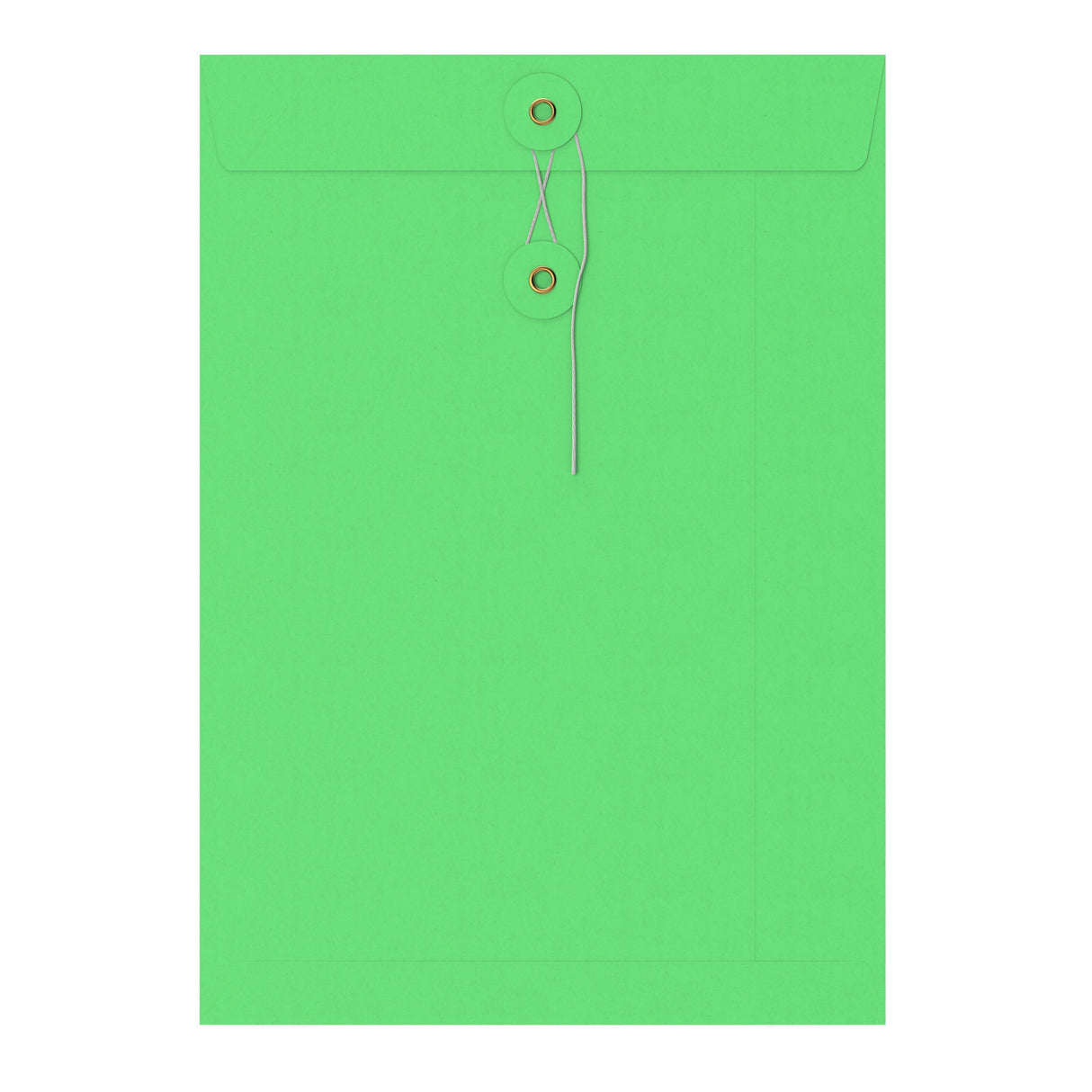 Farbige Kuverts mit Kordel- und Scheibenverschluss