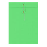 Farbige Kuverts mit Kordel- und Scheibenverschluss