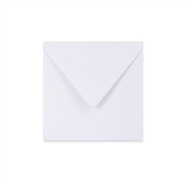 Paper Lined Envelopes White + White Fancy Paper 160 x 160 mm