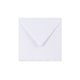 Paper Lined Envelopes White + White Fancy Paper 160 x 160 mm