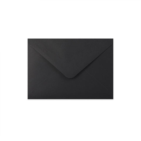 Paper Lined Envelopes Black + Red Fancy Paper 162 x 229 mm (C5)