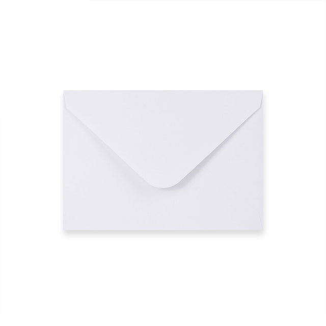 Paper Lined Envelopes White + Black Fancy Paper 114 x 162 mm (C6)